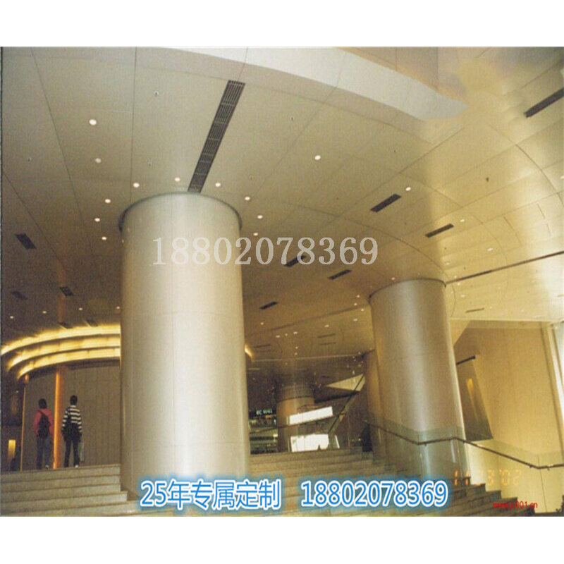 现货广东建材铝单板-铝单板铝板木纹石纹氟N碳漆面吊顶墙面装修幕
