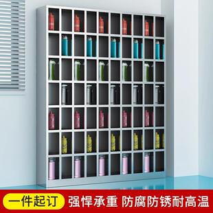 不锈钢多层碗柜食堂餐具餐盘柜员工水杯柜工厂车间储物柜放置架子