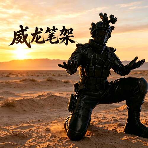 三角洲行动威龙笔架战术周边手办