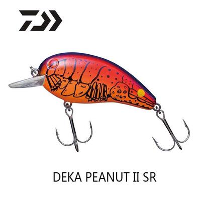 DAIWA达亿瓦路亚摇摆假饵 DEKA PEANUT II 小胖子 Crank 鲈鱼翘嘴