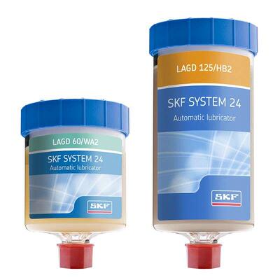 SKF气体驱动单点自动润滑器LAGD60/125/WA2 SYSTEM24注油器