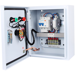 CHAV 220V单相水泵控制箱成套配电柜可手动可浮球控污水泵送浮球