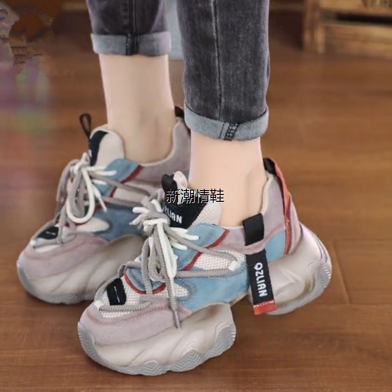 情荐潮流厚底松糕老爹鞋