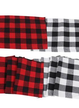 Christmas Decorations Buffalo Plaid Placemat Red/Black