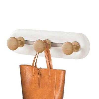 Sliding Hook Rack Household Wall Mounted Hanger Drilling