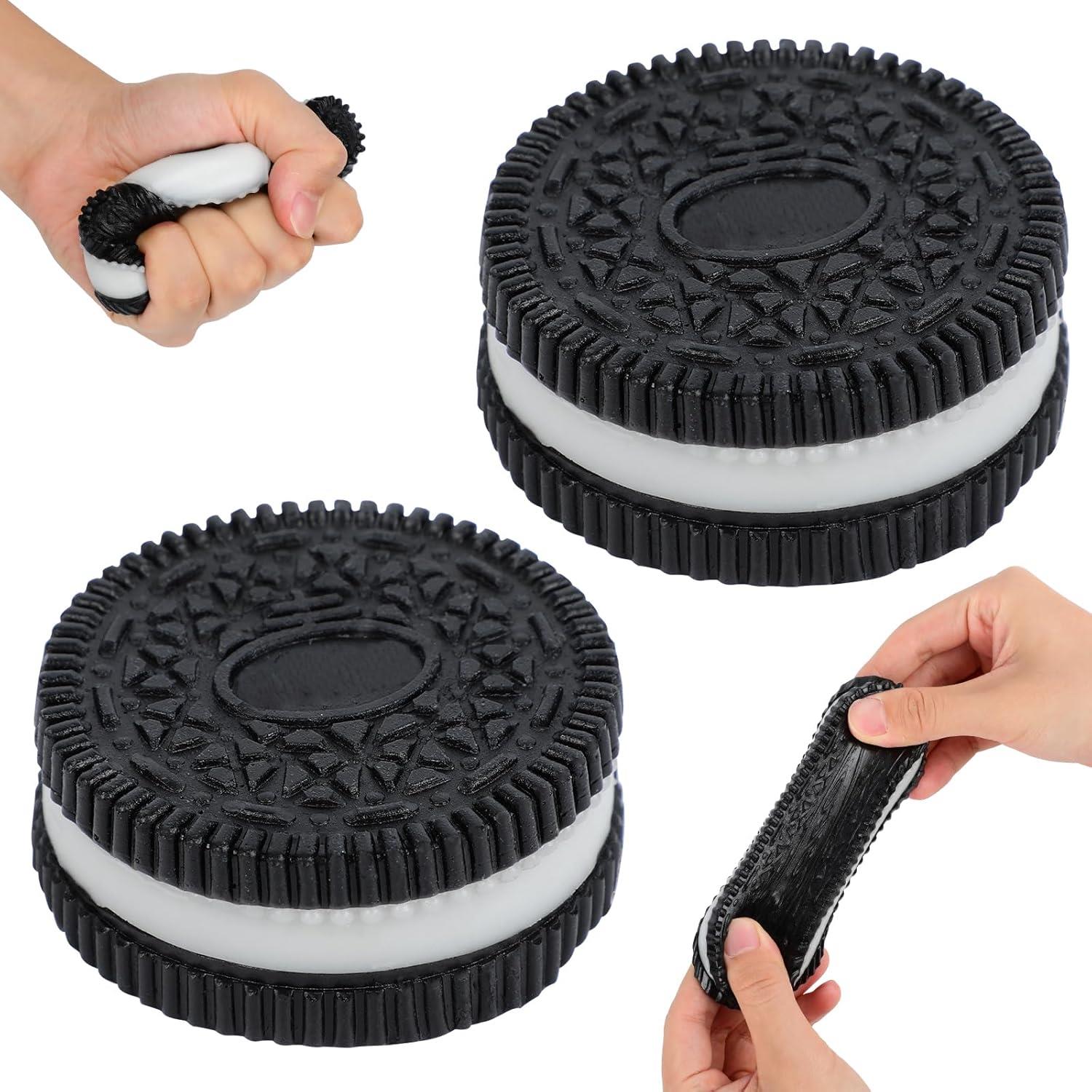 Oreo Cookie Shaped Stress Relief Ultra-Soft Venting Toys解压