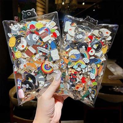 10-50Pcs Enamel Badges Pins Diversity Random Badges Personal