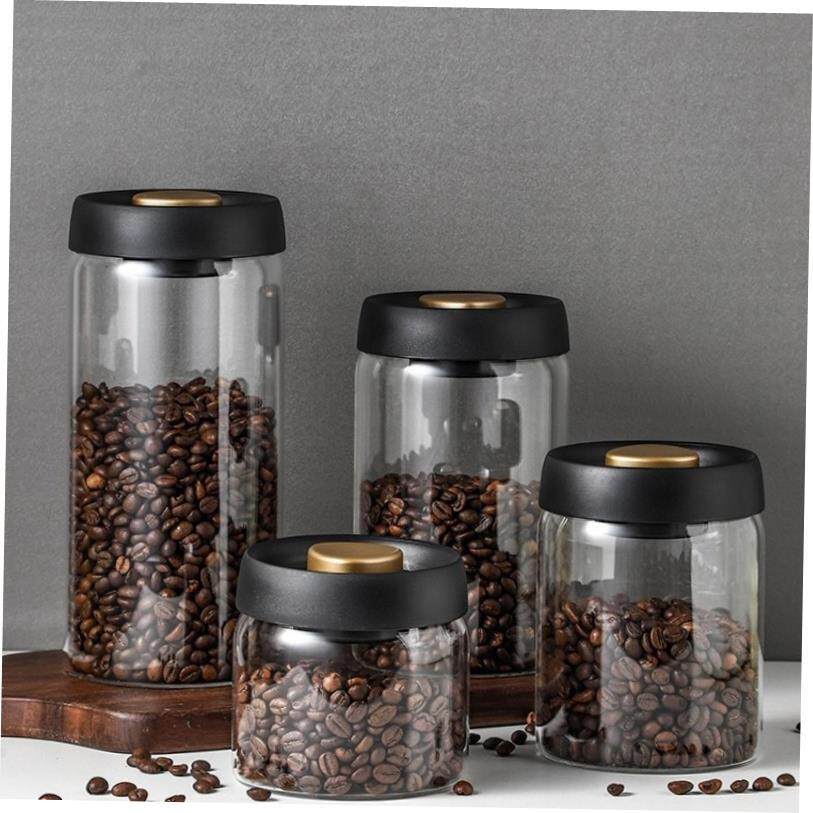 Coffee Bean Container with Airtight Lid- Cereal, Sugar Tea