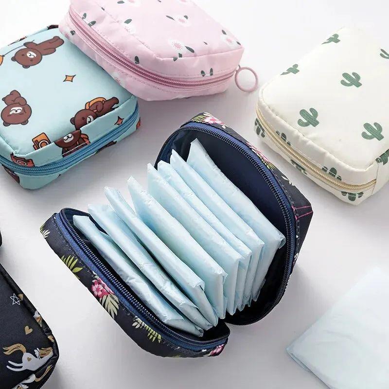 Women Sanitary Napkin Tampon Storage Bag Portable Waterproof