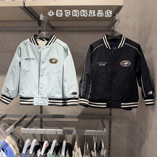 男童女童儿童保暖夹克外套棒球服7AG1E013 NB26春新款 NEW BALANCE