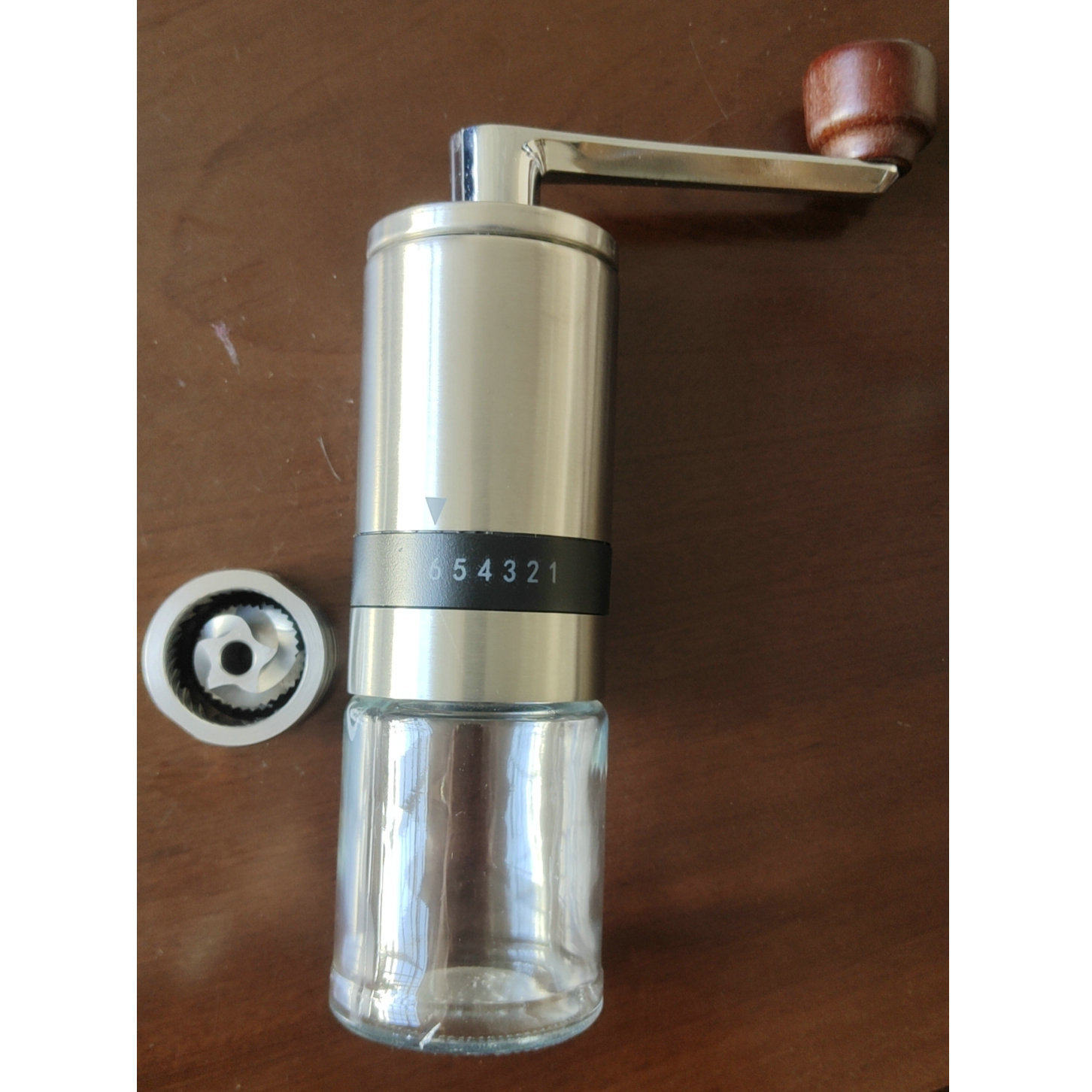 现货热销手摇磨豆机430不锈钢咖啡机手摇研磨器咖啡磨豆机