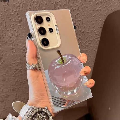 A55 54适用三星S24手机壳A56彩银Galaxy新款高级S24ULTRA创意S23+创意note20潮s25+跨境a17 07