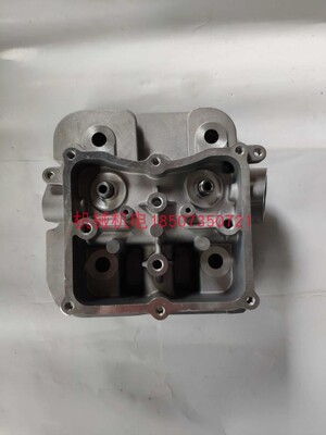 隆鑫汽油发电机组配件LC13000汽缸盖 隆鑫196F气缸头 10KW缸盖