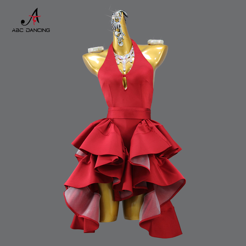 ABCDancing专业高级拉丁舞演出裙