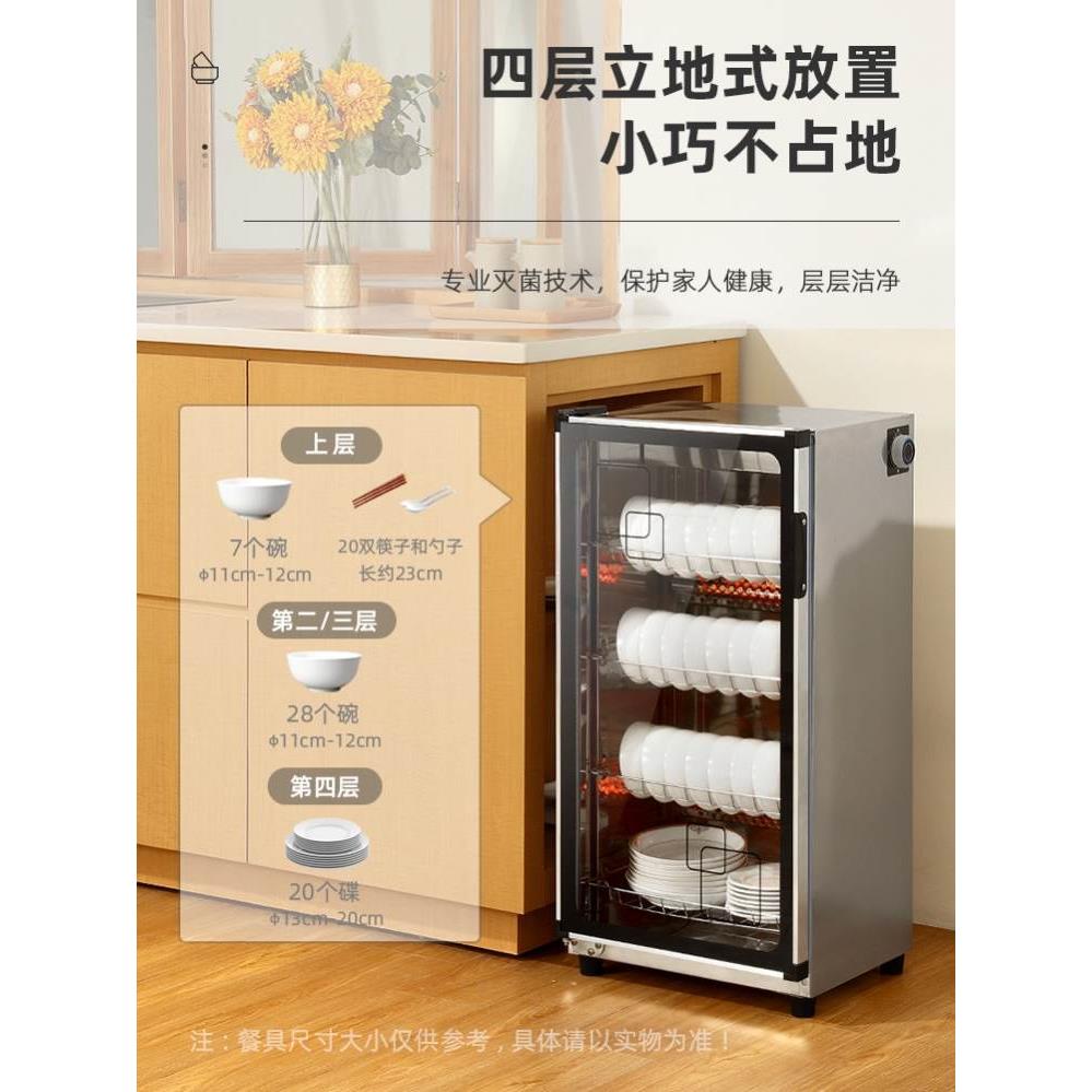 消毒柜商用家用小型消毒碗筷柜商用立式台式消毒柜饭店厨房保洁柜