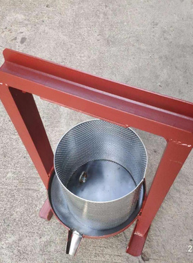 新品液压千斤顶手动压油机榨油机家G用手摇式过滤机猪油渣压饼机