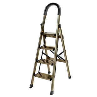 梯子 梯子晾衣架落地折叠室内两用多功能家用折叠梯可以晒衣服