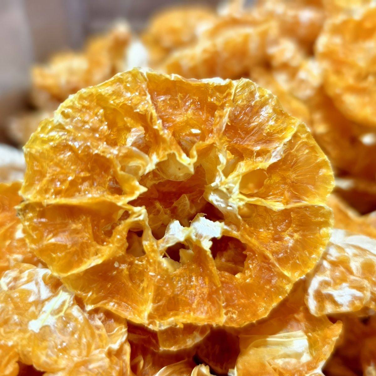 新货水果干原味无加糖橘子干烘干新鲜休闲泡水小零食桔干片500g