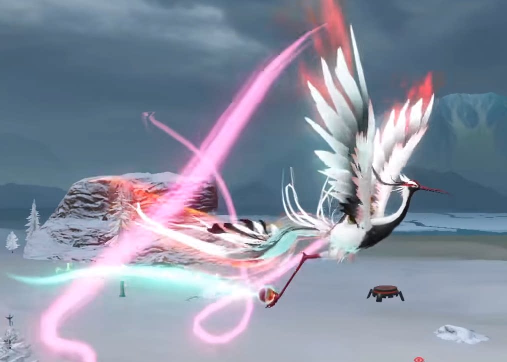 妄想山海新进化宠毕方捏脸e1仙鹤捏脸/虚拟商品概不退不换