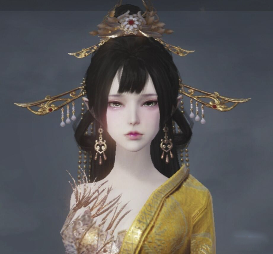 妄想山海梅年[精灵耳]美女捏脸/人类成女阶段可用虚拟商品概不退