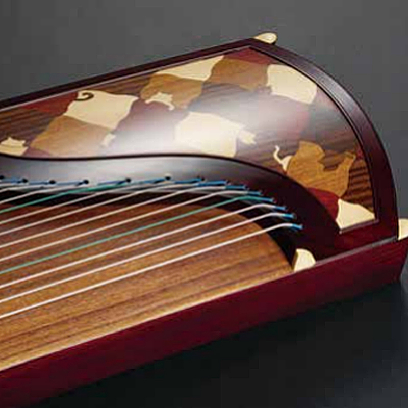 敦煌古筝23698OE特选阔叶黄檀木