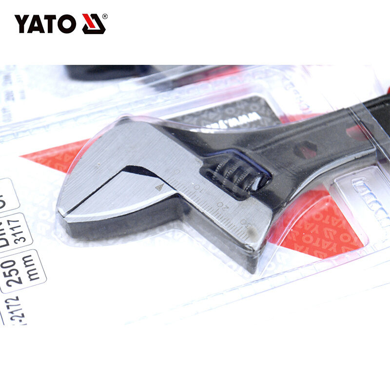 。易尔拓6寸8 10 活动12活口扳手扳子 家用-2170 YT2171 2172 21