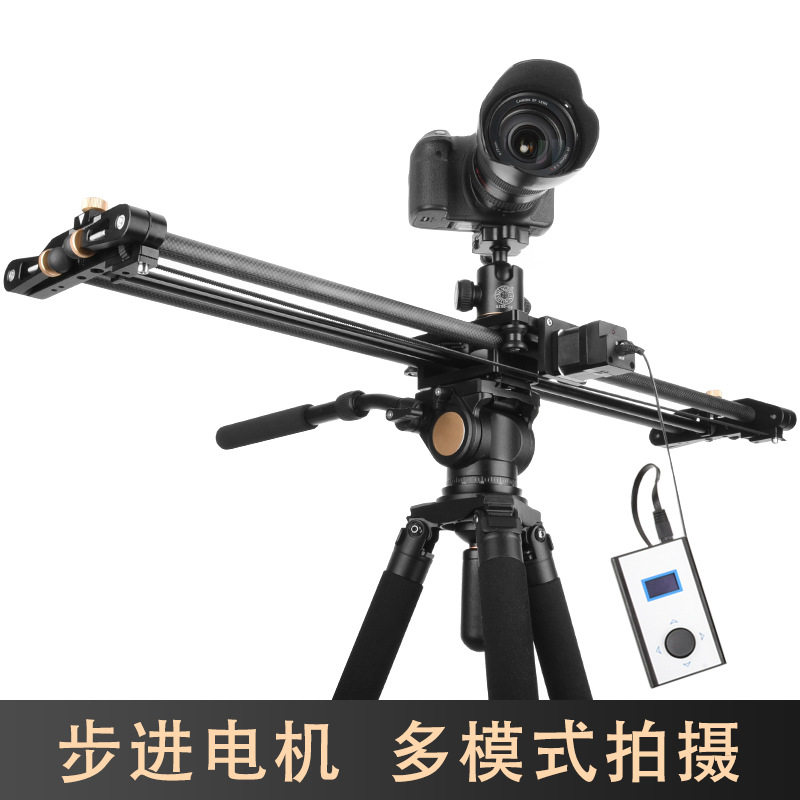 轻装时代QH9100C电动跟焦单反相机滑轨 摄影摄像视频定时延长拍摄