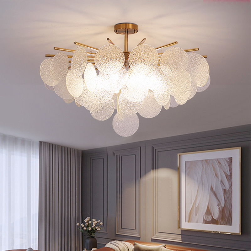 北欧风格后现代吊灯网红客厅灯简约创意个性浪漫风铃卧室餐厅灯具