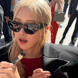 M94F M95F潮流猫眼太阳眼镜SL 圣罗兰YSL墨镜女经典 logo朴彩英同款