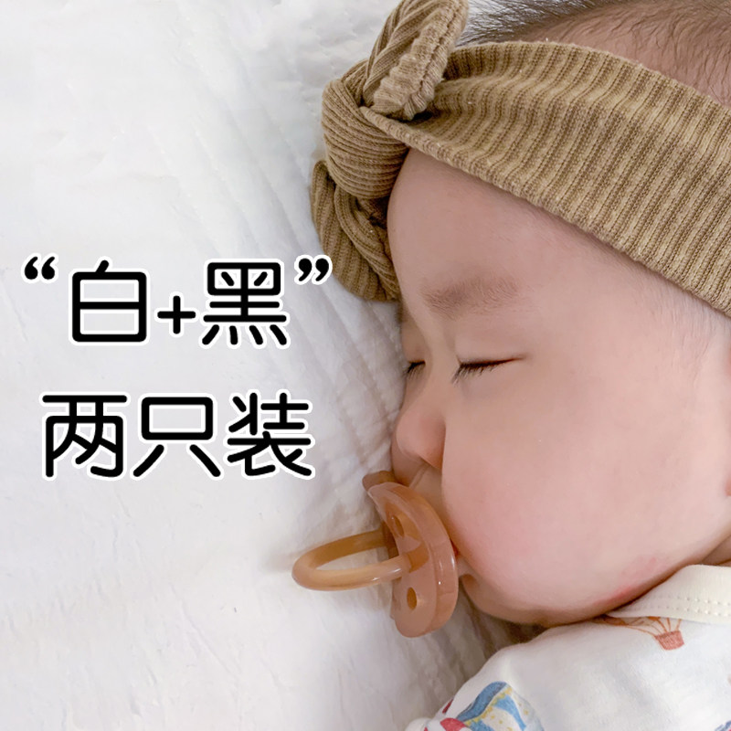 世喜安抚奶嘴新生婴儿超软防胀气3个6月一岁以上宝宝安睡神器睡觉怎么看?