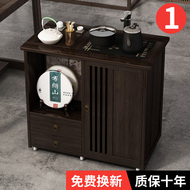 Bàn Trà Gỗ Không Chắc Chắn Hộ Gia Đình Nhỏ Bàn Trà Ấm Siêu Tốc Tích Hợp Bàn Trà Di Động Ban Công Nhỏ Trà Xe Căn Hộ Nhỏ bên Bàn bàn trà tân cổ điển