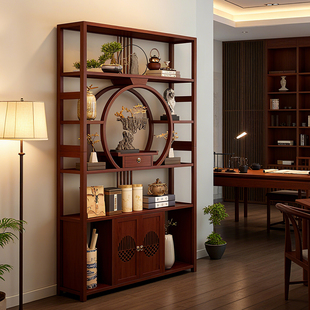 茶具置物架茶室博古架摆件展示架茶叶放置架紫砂壶摆放架多层架子