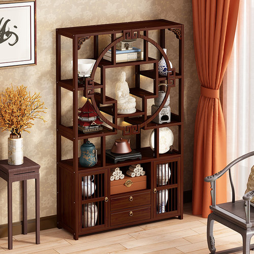 【新品推荐】博古架茶叶展示架