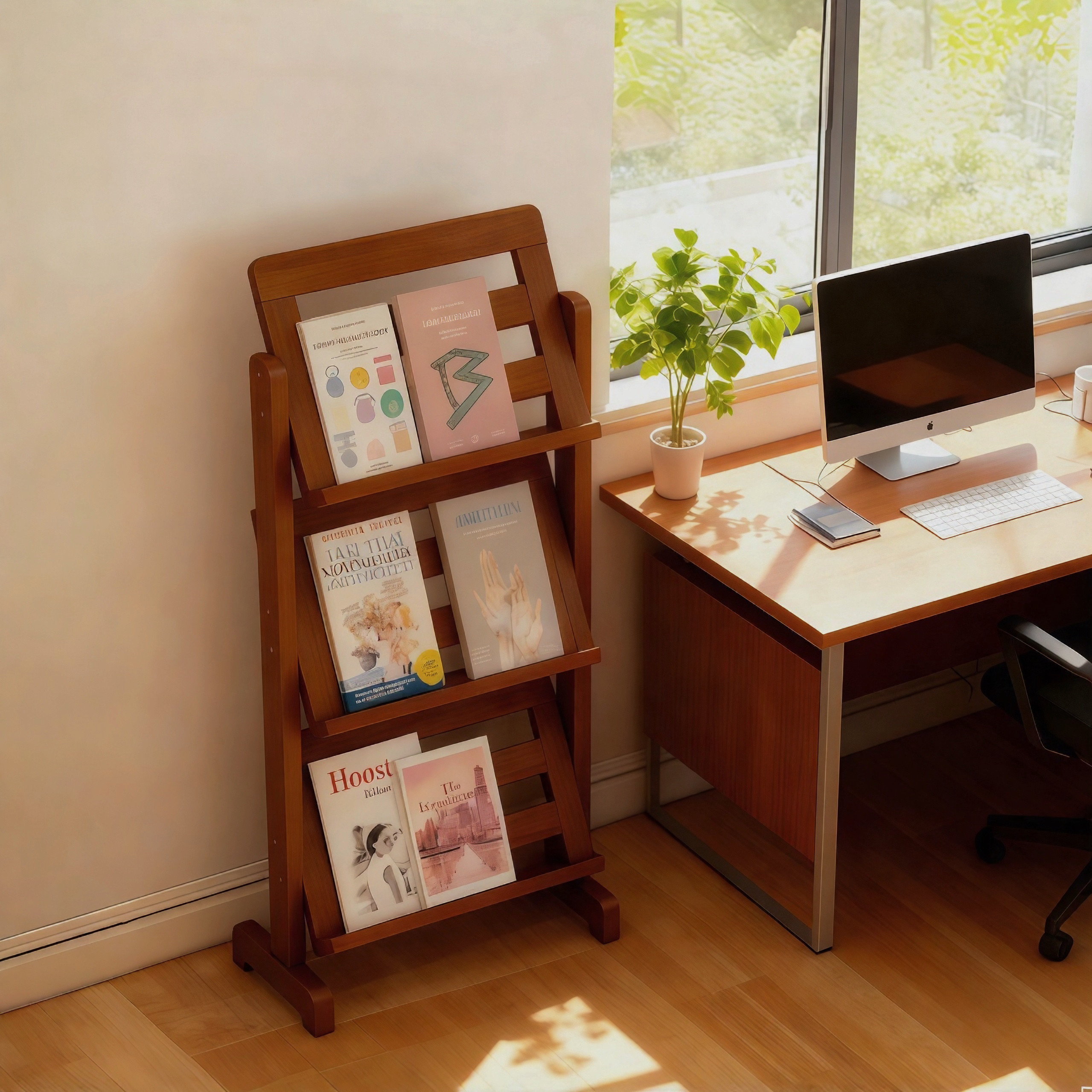 报纸报刊架杂志置物架宣传展示架办公室落地资料架家用书架陈列架,商业/办公家具,报刊架,淘宝优惠券,粉丝福利购,淘宝优惠卷