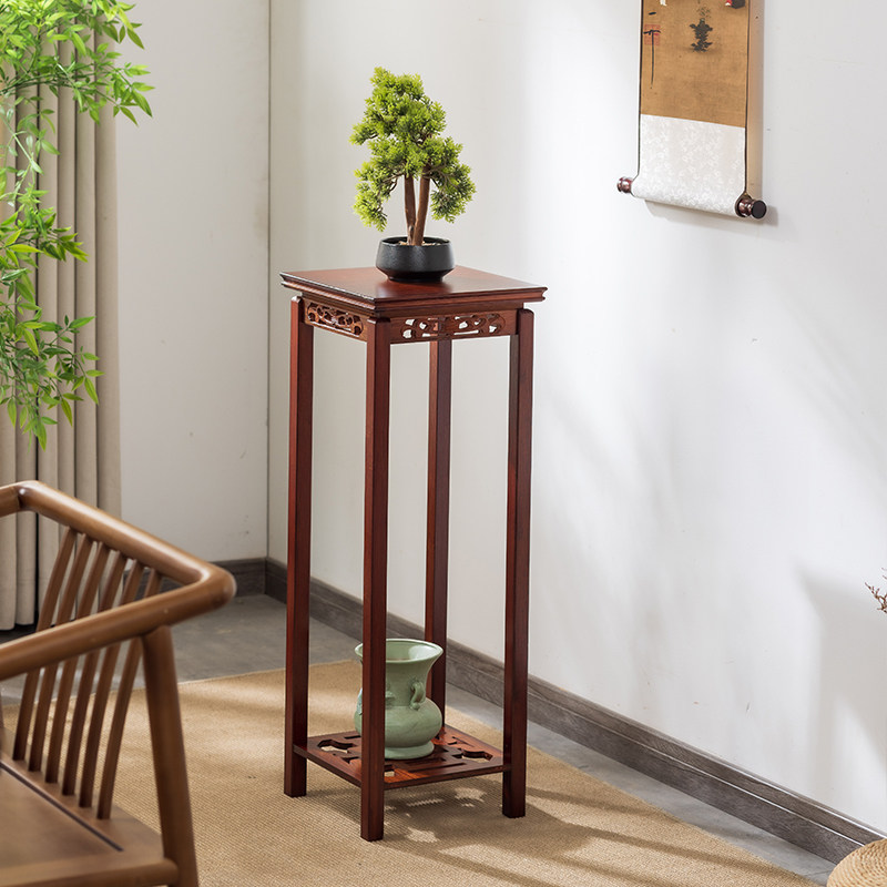 花架子客厅落地式多肉植物架非实木花盆托架家用新中式花几置物架,住宅家具,花架/花几,淘宝优惠券,粉丝福利购,淘宝优惠卷