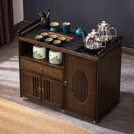 Bàn trà di động hộ gia đình bàn trà nhỏ Tủ trà Trung Quốc có bánh xe bàn trà Kung Fu bộ trà Bộ nước sôi tích hợp xe đẩy trà bàn trà phòng khách