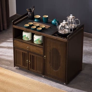 Bàn trà di động hộ gia đình bàn trà nhỏ Tủ trà Trung Quốc có bánh xe bàn trà Kung Fu bộ trà Bộ nước sôi tích hợp xe đẩy trà bàn trà phòng khách