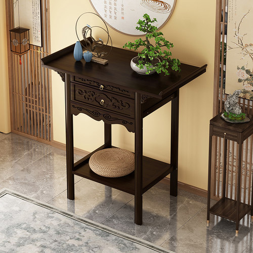 小桌子沙发边柜新中式玄关柜