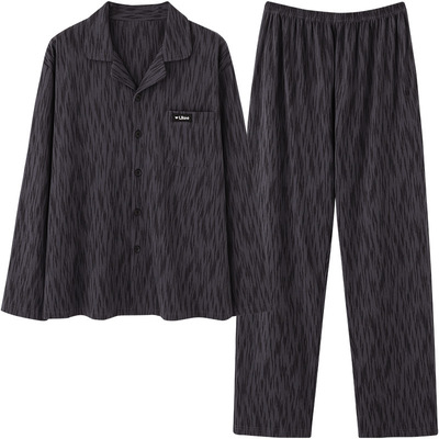 100%纯棉家居服套装男士
