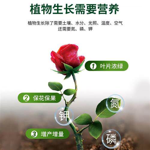 通用型速效复合肥绿植花卉有机肥料发财树蔬菜盆栽养花尿素肥料使用感如何?