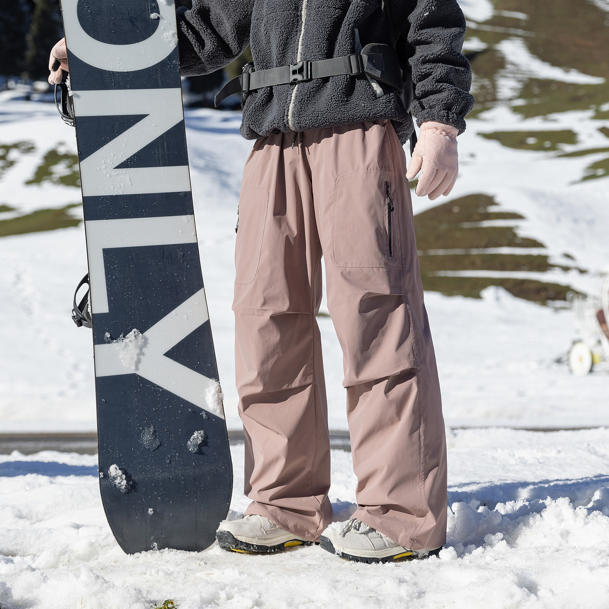 EXTM户外可拆卸内胆羽绒长裤