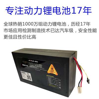 爱玛电动车原装星恒锂电池48V12A/20A24A天能铅酸全新蓄电瓶正品