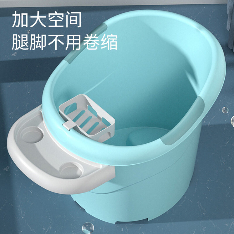 宝宝洗澡桶儿童可坐小孩沐浴泡澡桶免折叠婴儿家用游泳桶大号澡盆