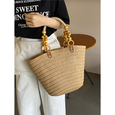 手工编织包女式2026新款沙