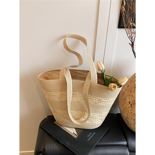 度假沙滩包女款2025新手工