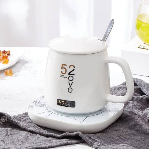 恒温杯垫加杯子保温底座水杯加热器加热水杯茶杯暖暖杯55度热牛奶