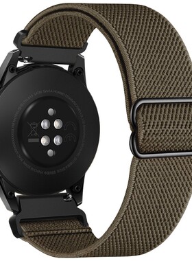 适用小米watch S2黑扣弹力尼龙伸缩22mm表带color2运动/S1pro腕带