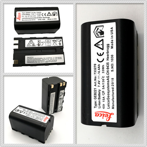 LEICA徕莱卡全站仪电池GEB221 GEB222 GEB212 GEB211充电器GKL211