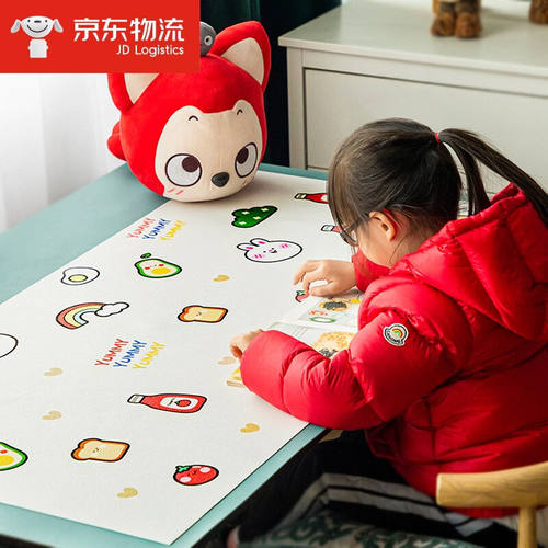 南柯一梦环保学生书桌垫ins卡通儿童学习桌面写字台课桌垫子皮革