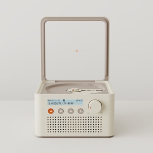 SYITREN赛塔林R200一体式CD机播放器CD播放机双向蓝牙立体声复古